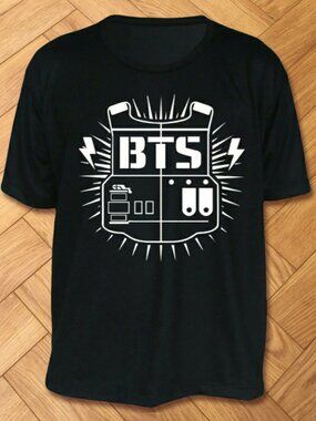 BTS Bangtan Bulletproof Vest Graphic Tee Y2K